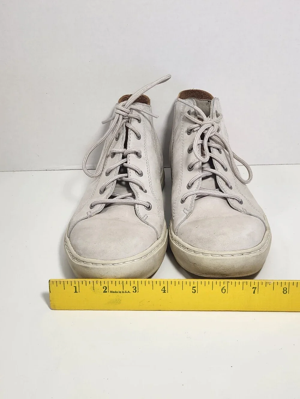 TIMBERLAND Canvas Adventure 2.0 White Leather Cupsole Chukka Boot Mens US Size 8